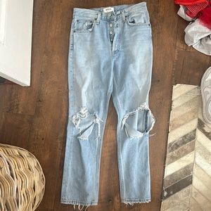 Agolde Mid Rise Jeans